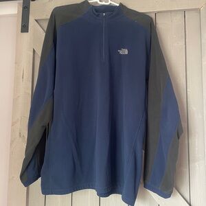 The North Face Men's Blue and Black Jacket